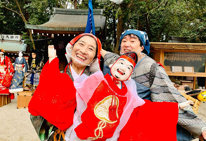 人形芝居えびす座　上演案内